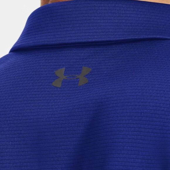 UNDER ARMOUR TECH MEN'S POLO IN ROYAL BLUE /3XL(ALSO LABELED 3TG/3EG) LOOSE FIT - Picture 2 of 12